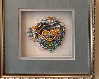 Fazzino happy birthday signed numbered