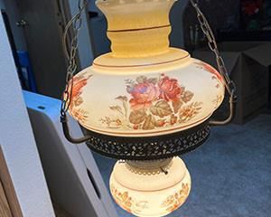 Hanging lamp, electric