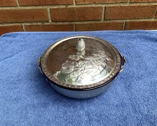 MCM Aluminum Lidded Casserole