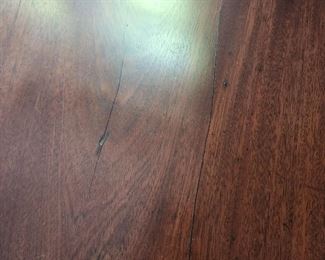 A Period  Tilt-Top, claw foot table 28 inches round by 29 inches