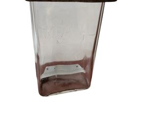 Early 20th Century Pressed glass Mailbox