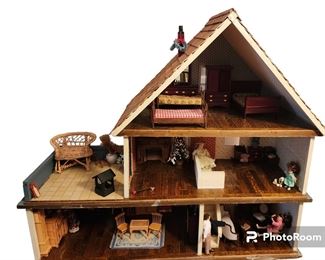 Vintage doll house