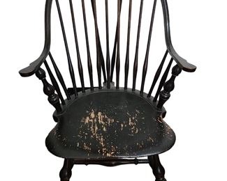 Continuous Arm  Windsor chair by Nutting