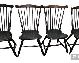 Windsor chairs with original paint