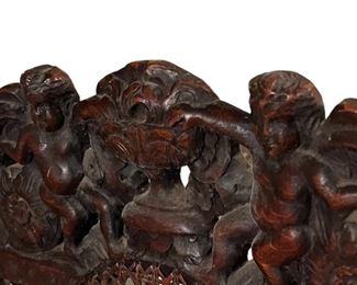 Victorian chairs with Ornate Cherubs 