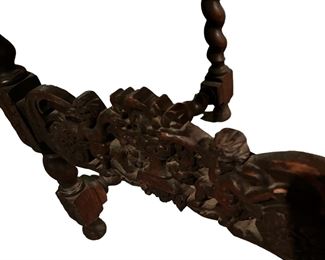 Victorian chairs with Ornate Cherubs 