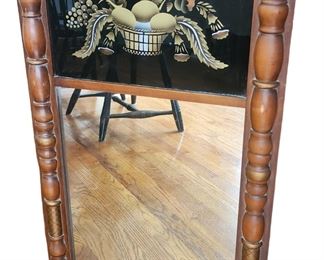 Hitchcock Gold and Black mirror