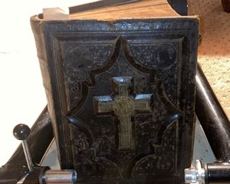 One of MANY antique bibles