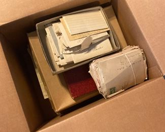 3 Boxes Of War Letters and Antique Stamps