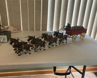 Lots of Antique Cast Iron Toys