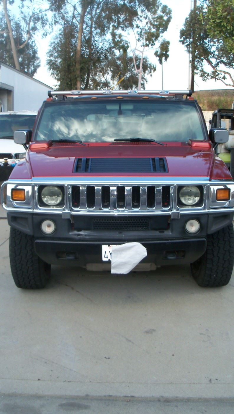 2003 Hummer H2.  One owner since new, 162,000+ miles, many upgrades with all of the original parts still with the vehicle. Available for pre-sale, Robert 714 499 4199 for more info or questions.
