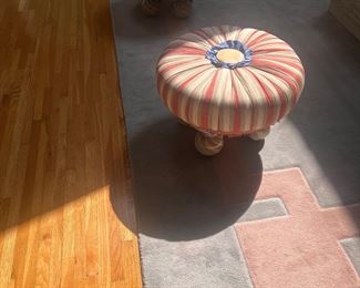 Signed Makenzie footstools