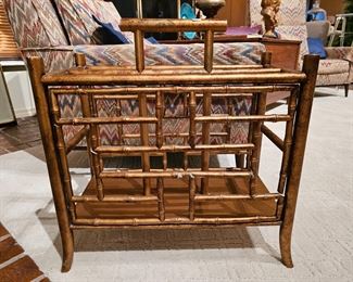 Vintage Mid-Century magazine rack