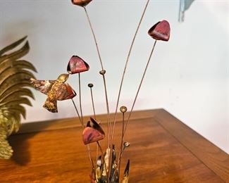 Mid-Century  torch cut brass sculpture, possibly Buryl Southerland