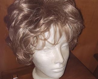 Wigs - dark, light short and long