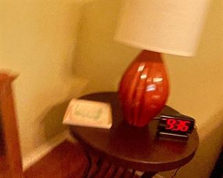 table & lamp