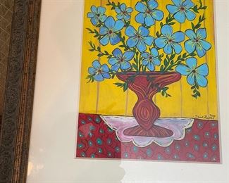 Sarah Reikes folk art print