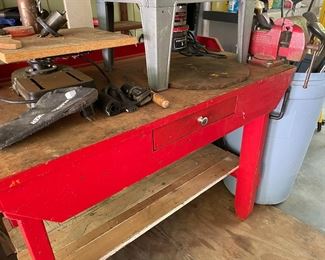 bench w/vise