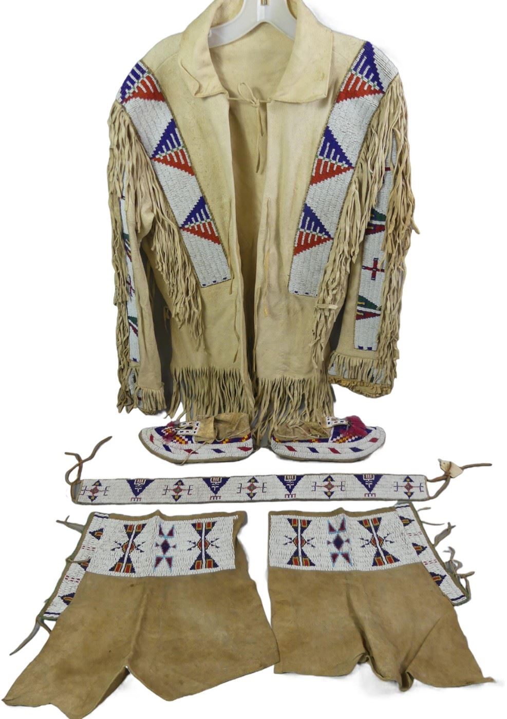 19th C. Oglala ceremonial outfit Sioux