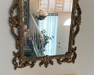 Ornate Mirror and Shelf