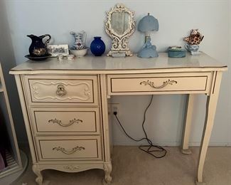 Vintage French Provincial Style Writing Desk