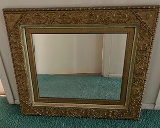 Ornate Gold Guilt Mirror