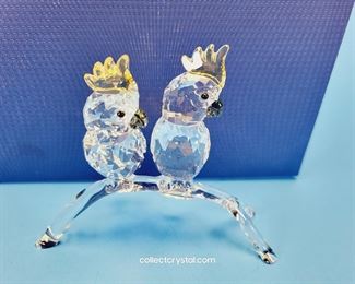 Swarovski Cockatoos Birds