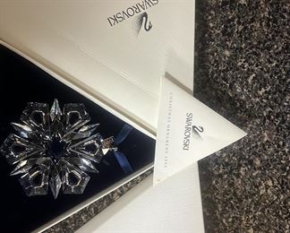 Swarovski Annual Christmas Ornaments, Balls, Angels