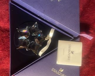 Swarovski Annual Christmas Ornaments, Balls, Angels