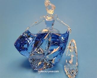 Swarovski 2015 Disney Rare Sought after Cinderella with Slipper There are 2 sets Available