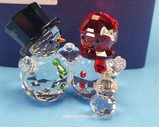 snow family figurine