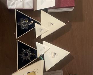 Swarovski Annual Ornaments 1991 is the 1st and so hard to find MIB