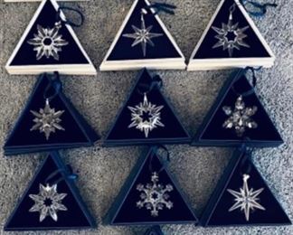 More Swarovski Annual Ornaments