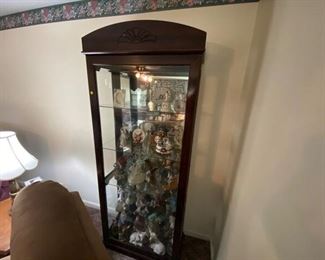 CURIO CABINET
Contents not included.
