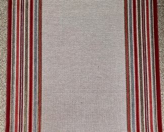 Mohawk Home Red Border Outdoor Rug 63" X 90"