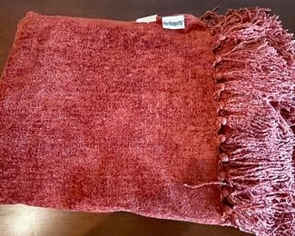 Pier 1 50 X 60 Inch Throw Blanket With Fringe 