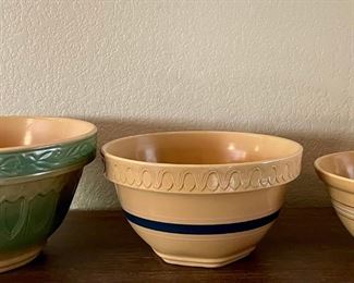 Set Of Over And Back Yelloware Nesting Bowls