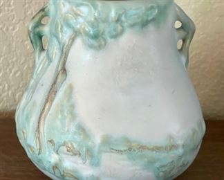 Art Nouveau Weller Double Handled Vase