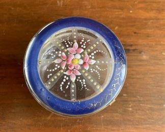 Hand Painted Floral Patch Box