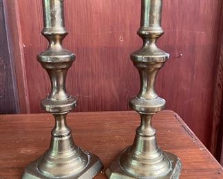 Pair of Brass Candle Sticks