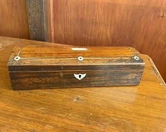 Rectangle Wooden Pencil Box