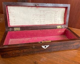 Rectangle Wooden Pencil Box