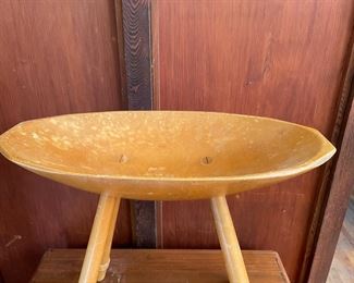 Mid Century Wooden Stool