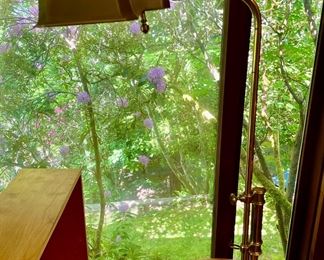 Brass Office Floor Lamp