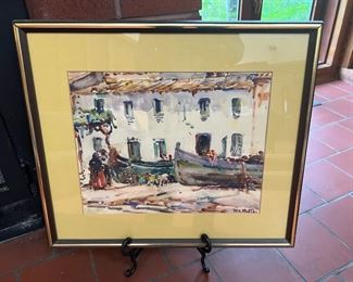 Water Color Painting by William Clothier Watts