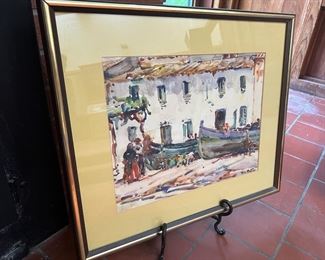 Water Color Painting by William Clothier Watts