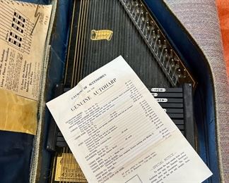1940's Oscar Schmidt International Auto Harp