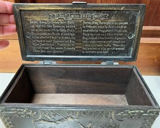 Crusades of King Valdemar Commemorative Box by Iron Art 