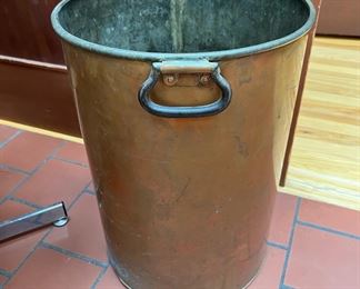 Antique Copper Wash Bin