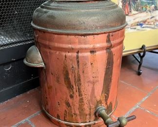 Copper Water Tank Urn with Spigot